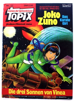 TOPIX - Comics der Spitzenklasse Nr. 17: Joko Zuno - das Karate-Girl von Bastei